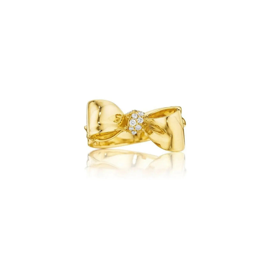 Bow Diamond Knot Ring – Petite Mimi So
