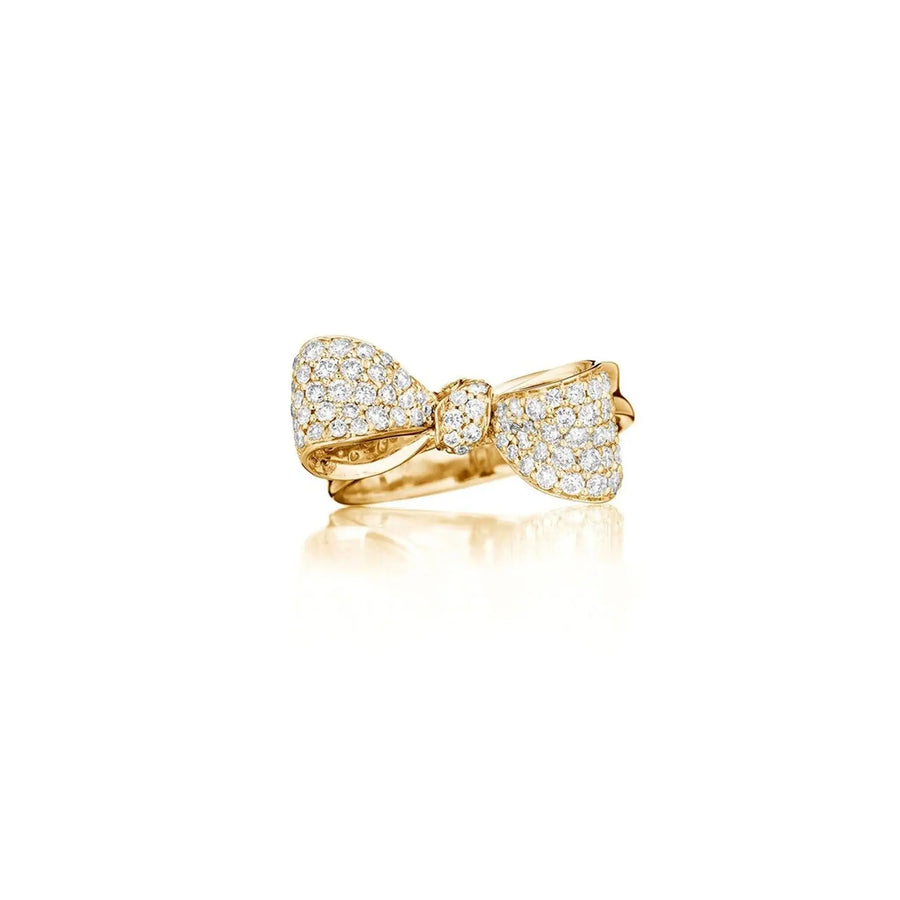 Bow Diamond Ring - Petite Mimi So