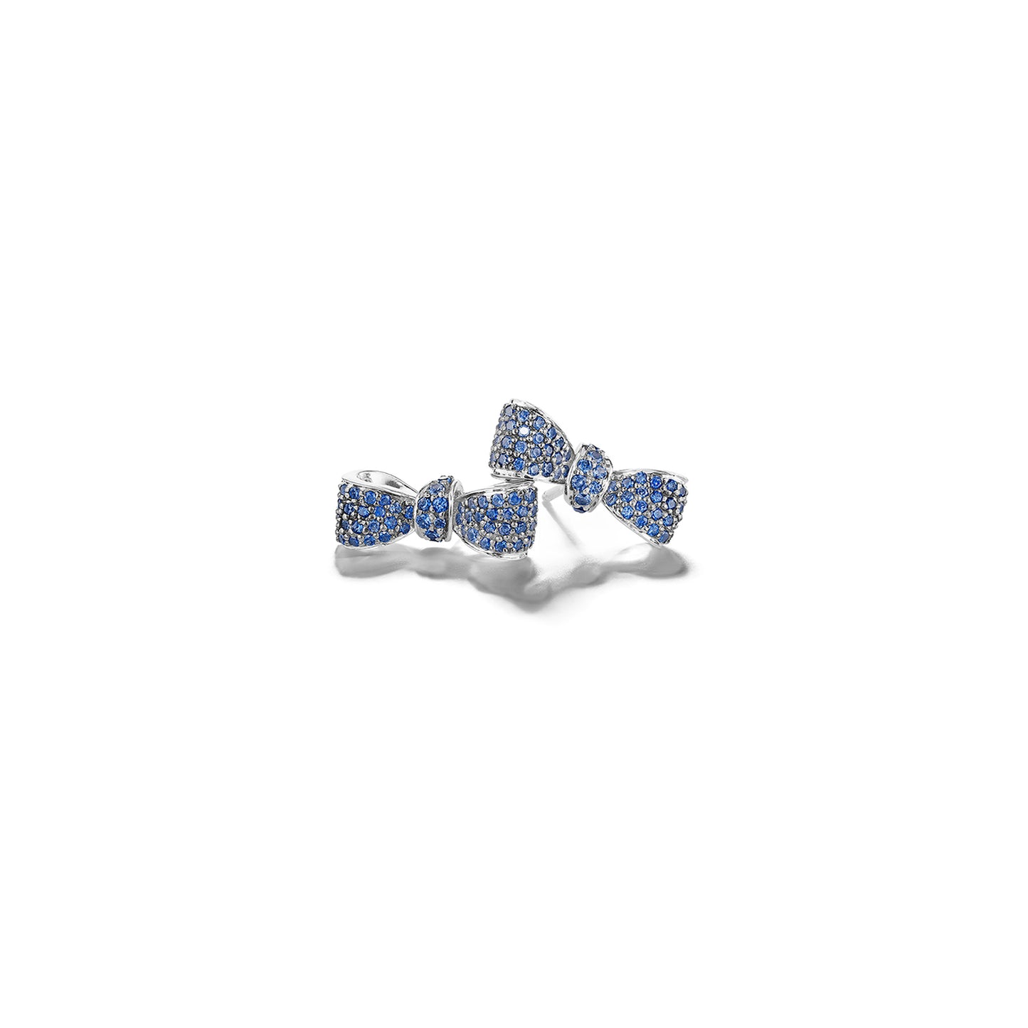 Bow Sapphire Studs Mini Mimi So