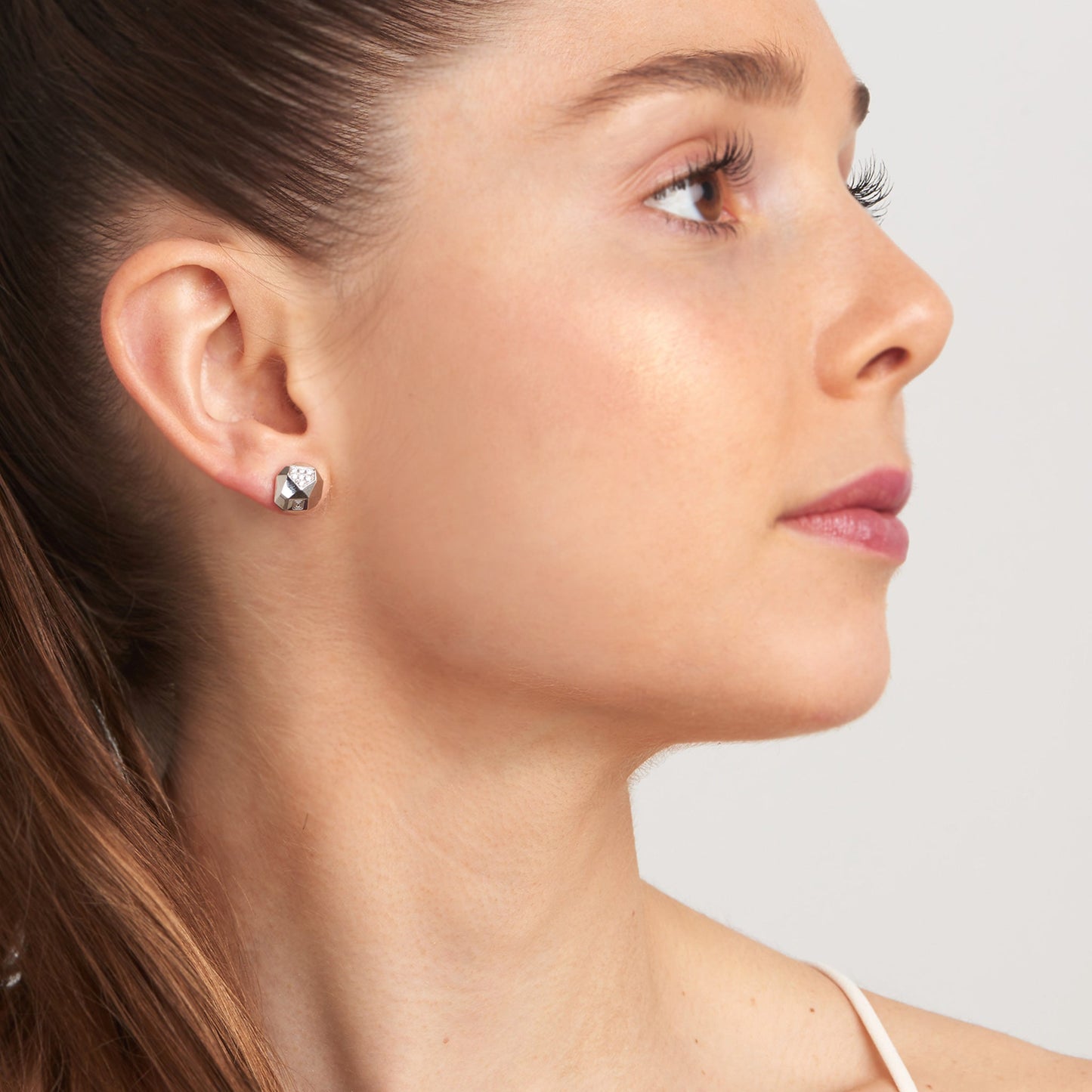 Mimi So Jackson Switch Faceted Diamond Studs
