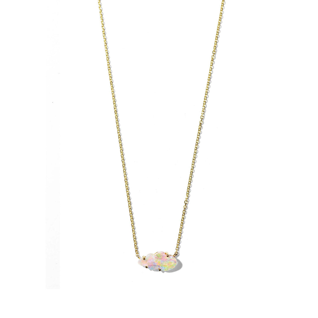 Mimi So Cloud Opal Necklace - Small_18k Yellow Gold