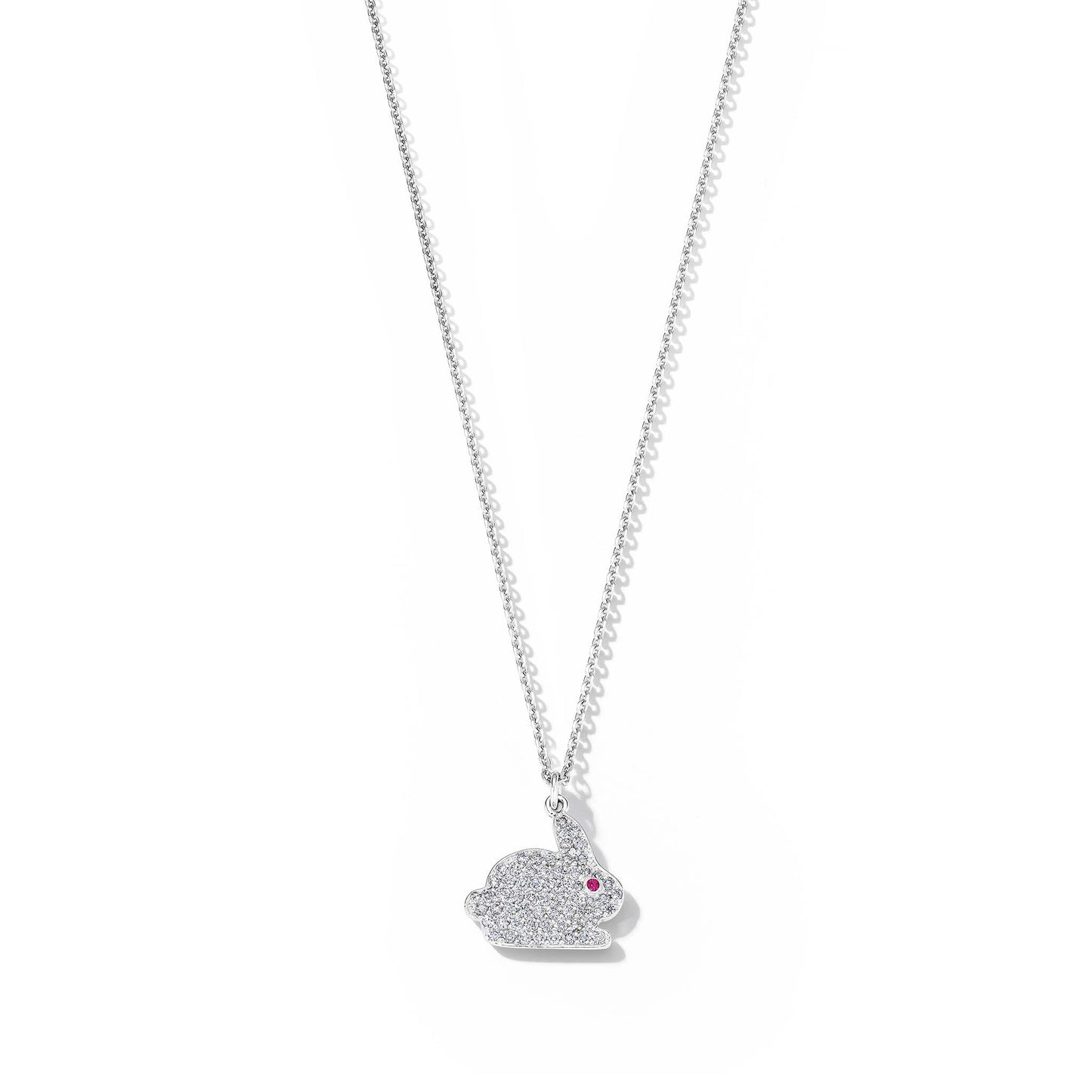 Wonderland Bunny Pendant Necklace Mimi So