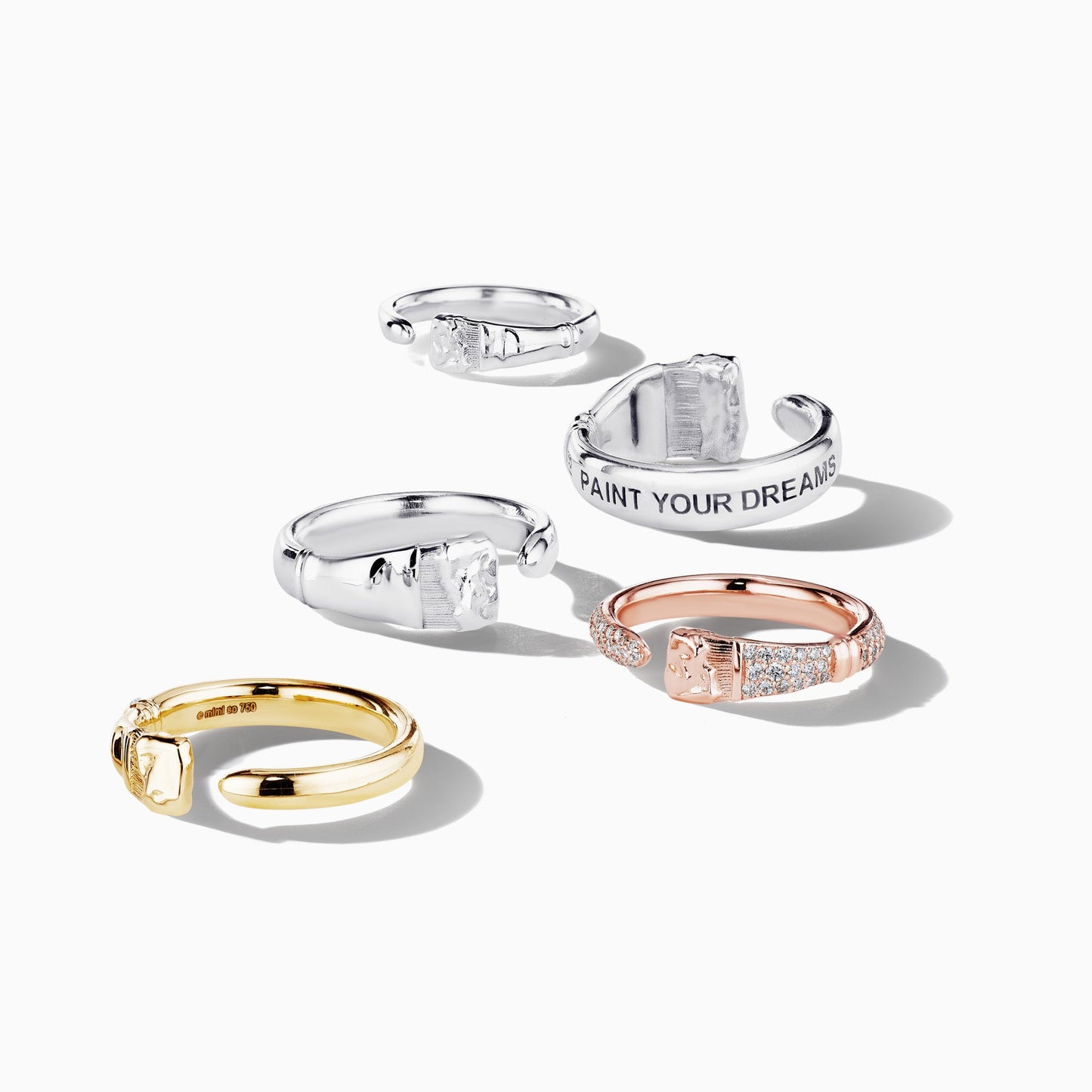 Mimi So Parsons Brush Rings