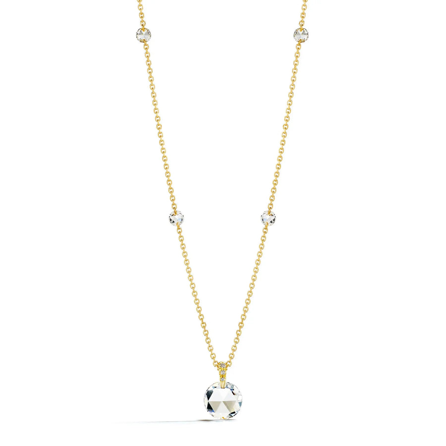 Rosette 6-Station Diamond Necklace Mimi So
