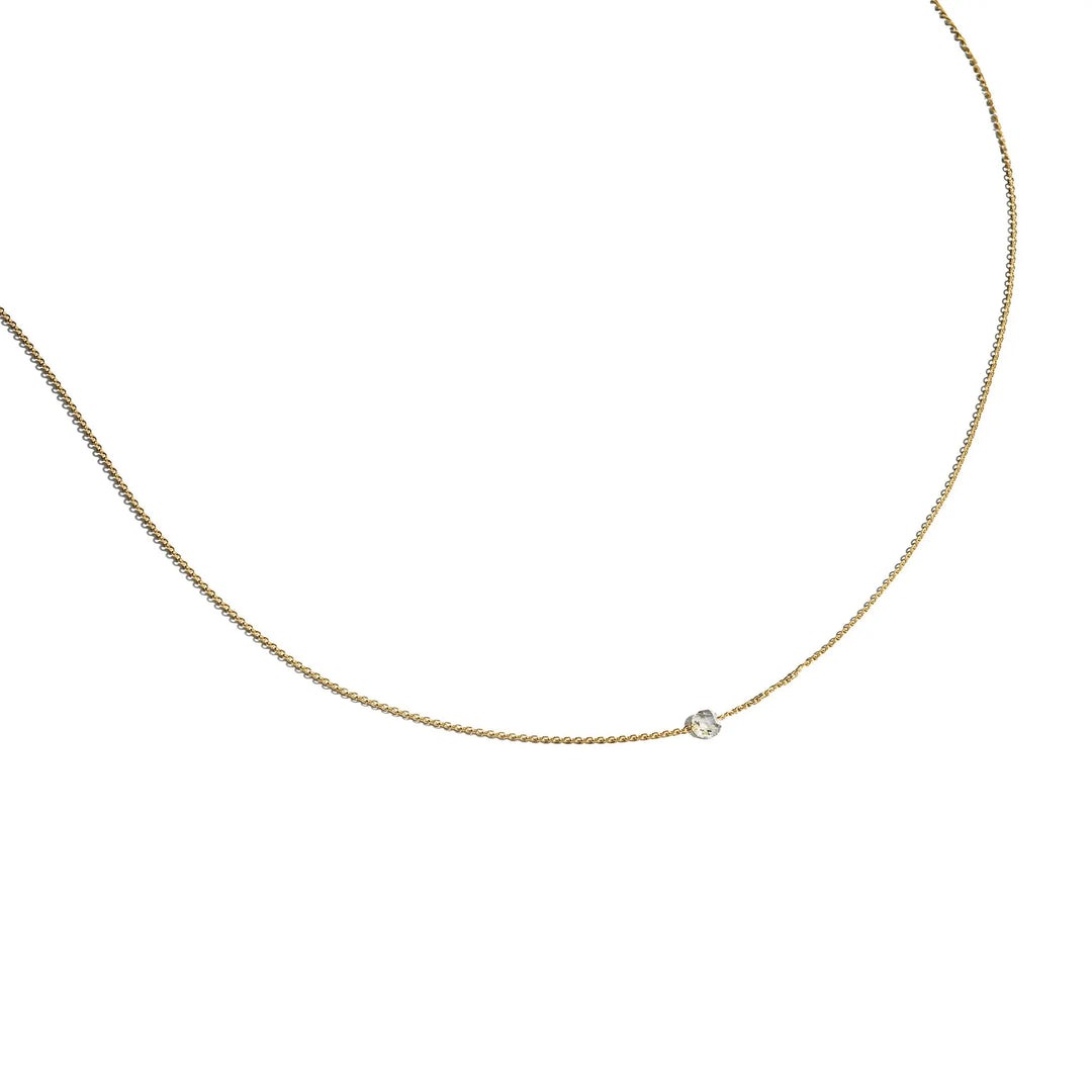 Rosette Rose-Cut Diamond Necklace Mimi So