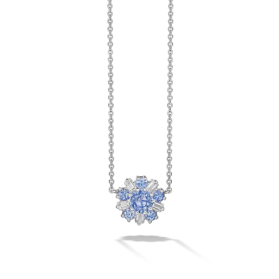 Wonderland Ballerina Sapphire Diamond Necklace Mimi So