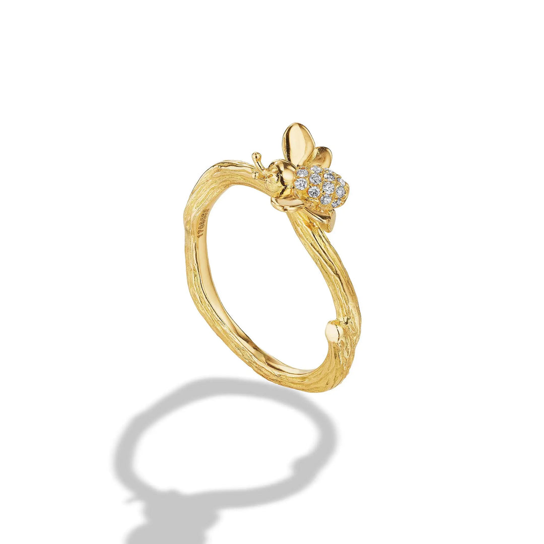 Wonderland Bumble Bee Diamond Ring Mimi So (Staging)