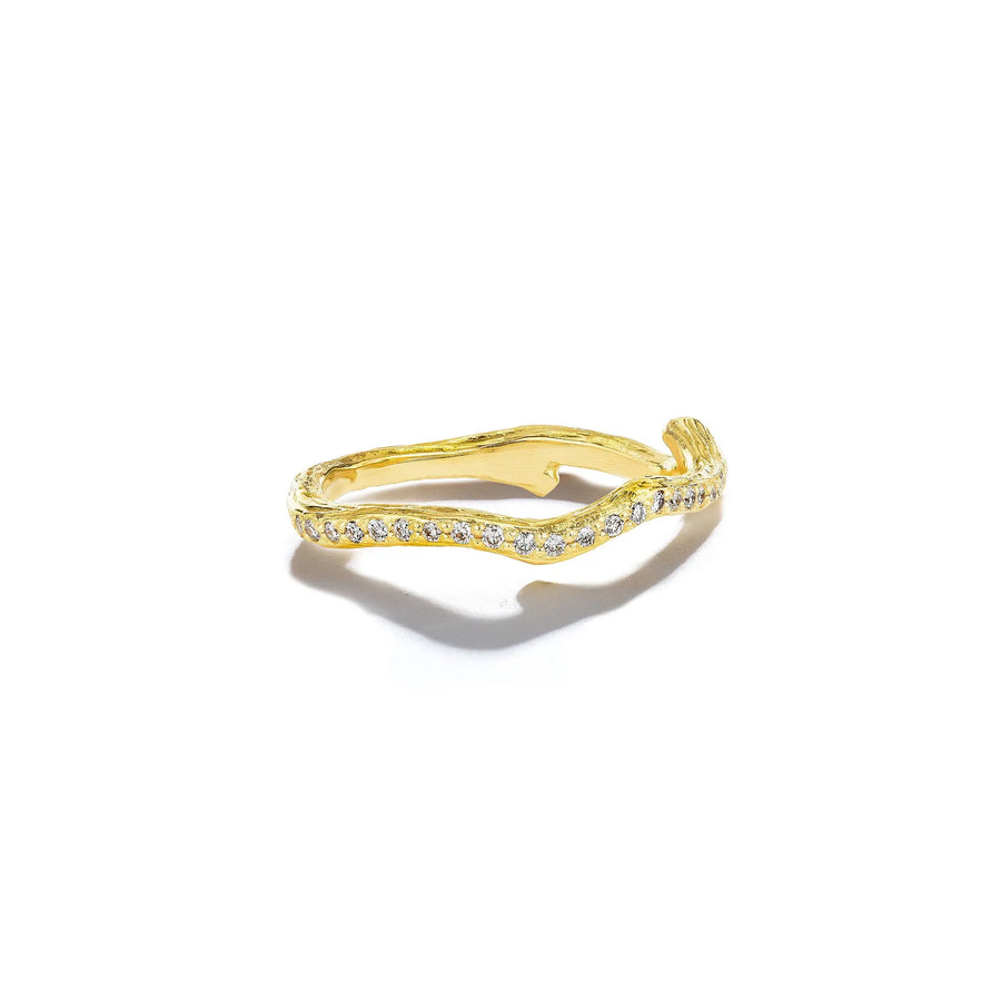 Wonderland Twig Diamond Eternity Ring Mimi So
