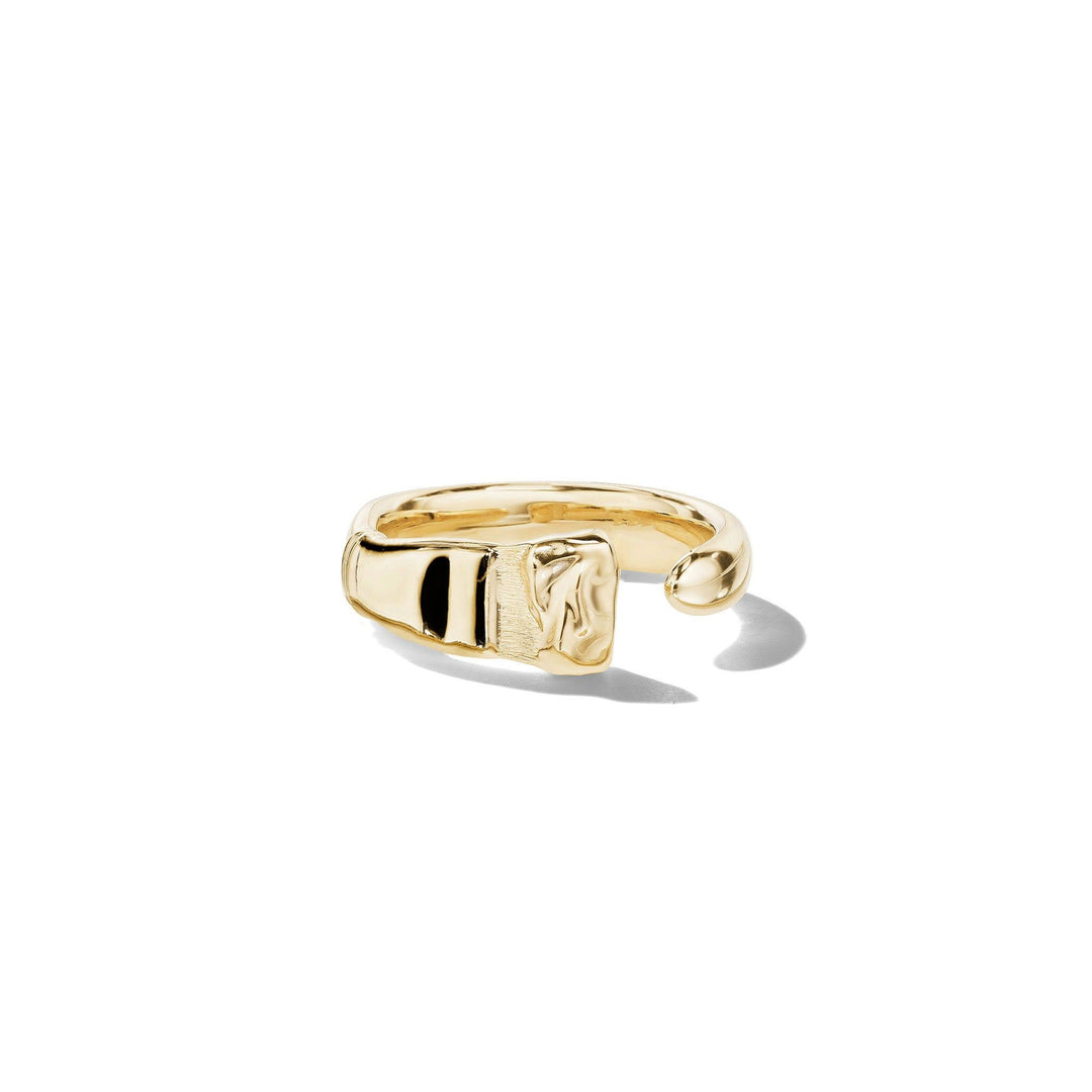 Parsons Brush Ring_18k Yellow Gold