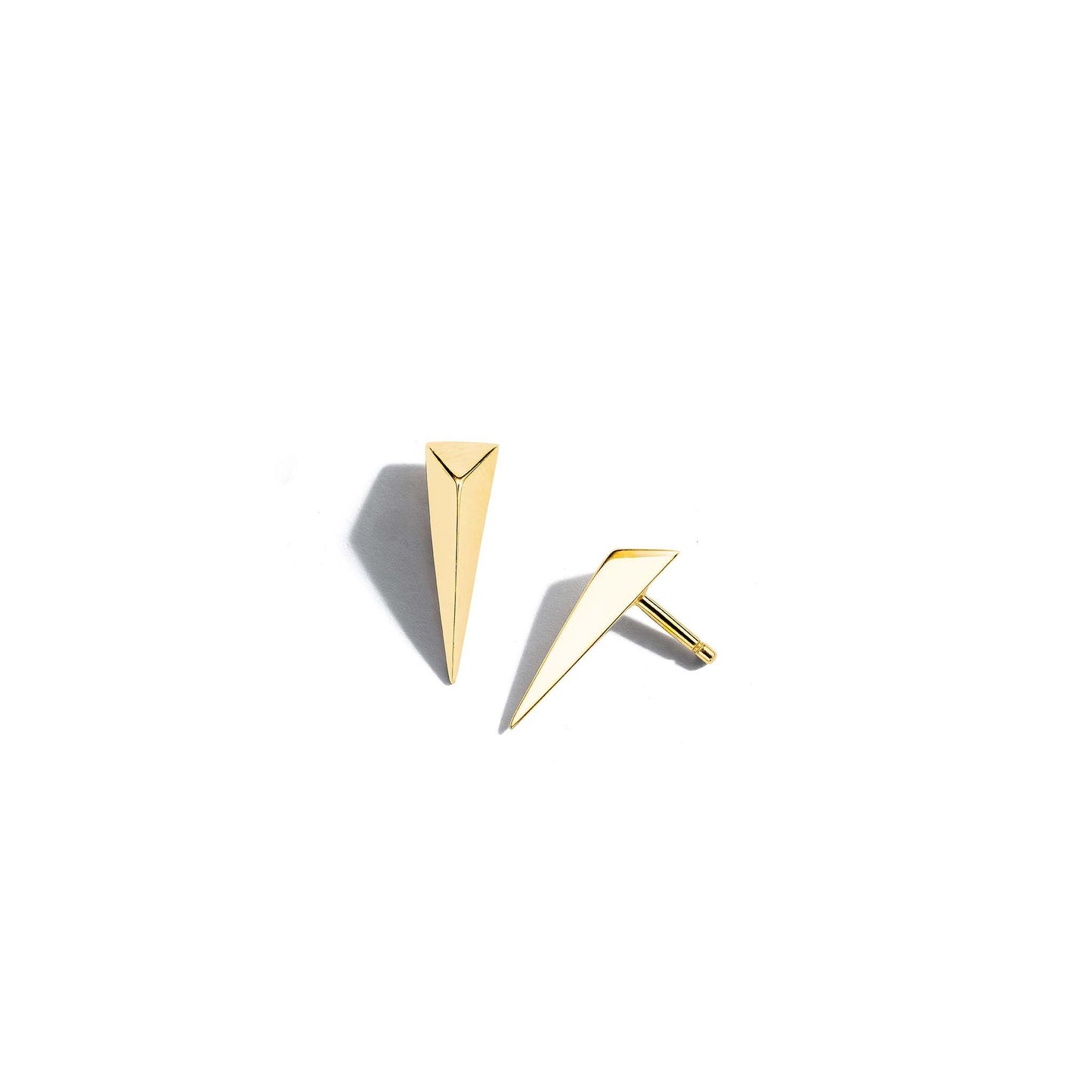 Mimi So Wonderland Stinger Stud Earrings_18k Yellow Gold