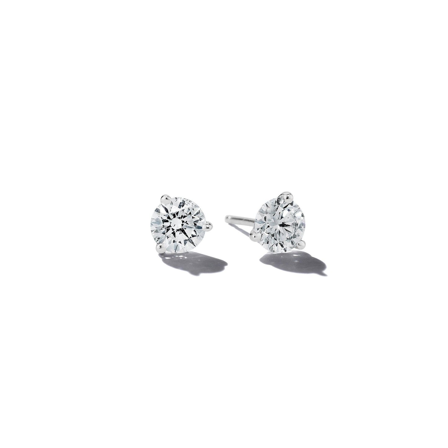 Mimi So Martini Style Diamond Single Stud_18k White Gold