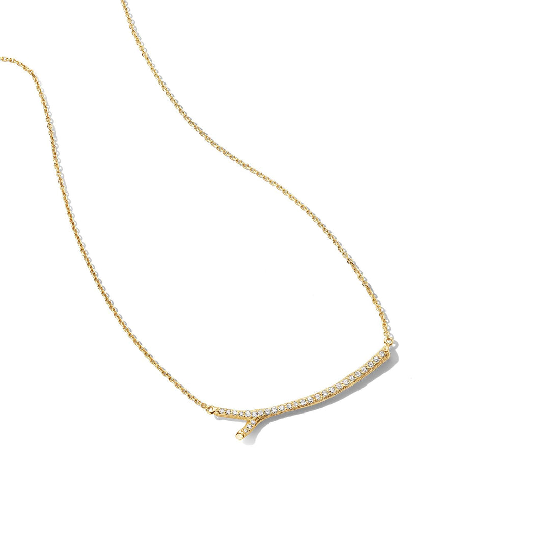 Mimi So Wonderland Twig Diamond Necklace