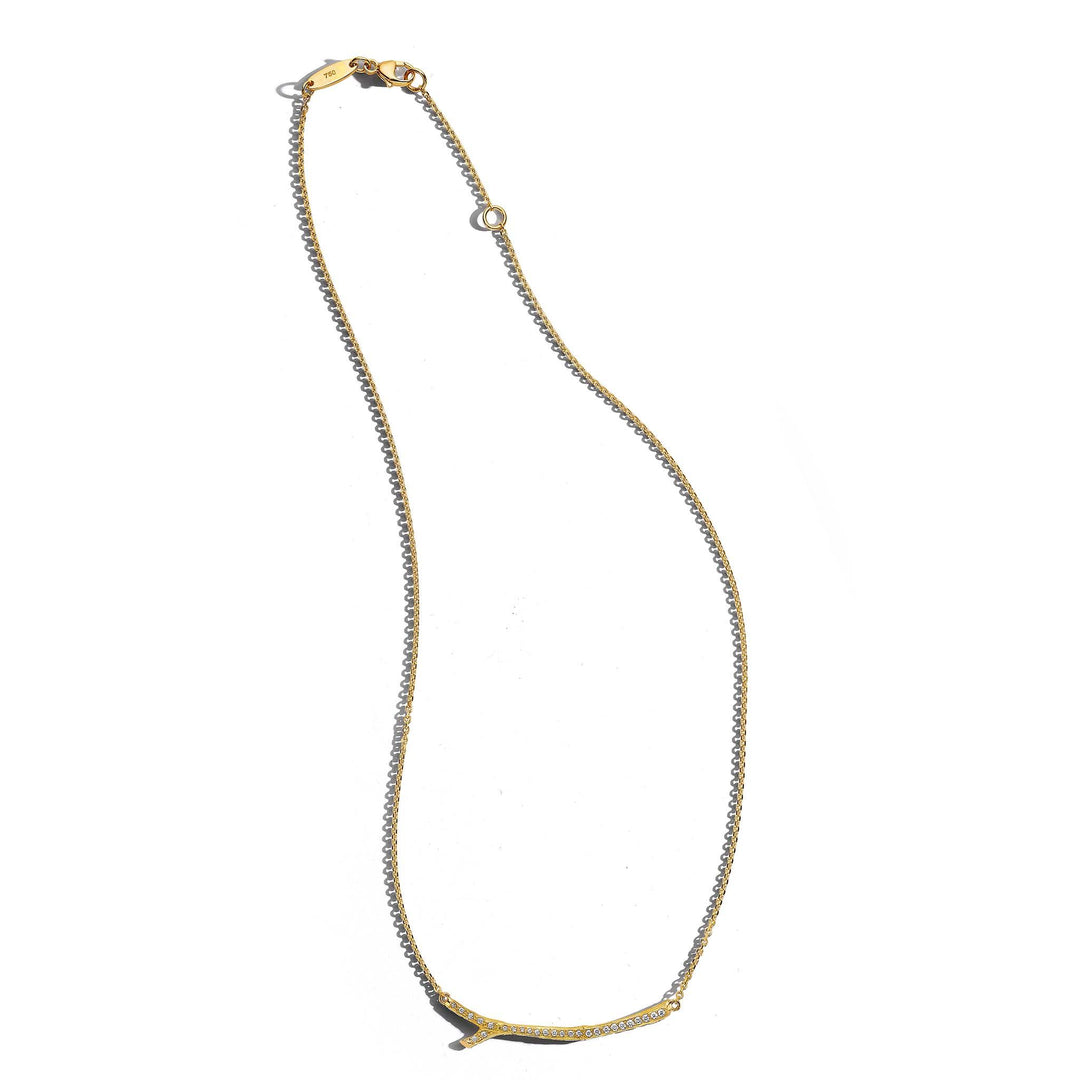 Mimi So Wonderland Twig Diamond Necklace