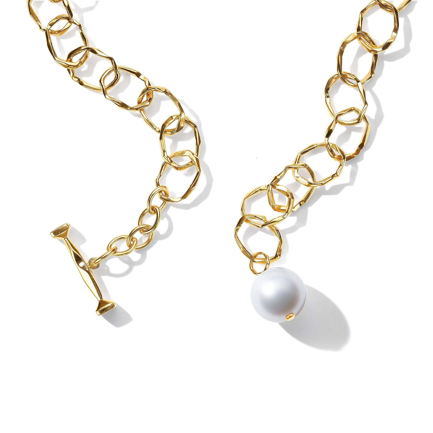 Mimi So Jackson Gate B9 Pearl Faceted Chain Necklace