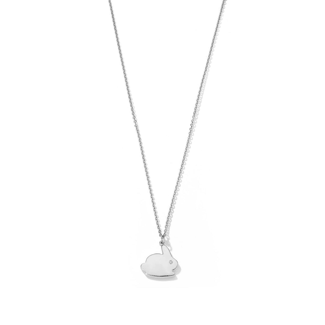 Wonderland Bunny Pendant Necklace Mimi So