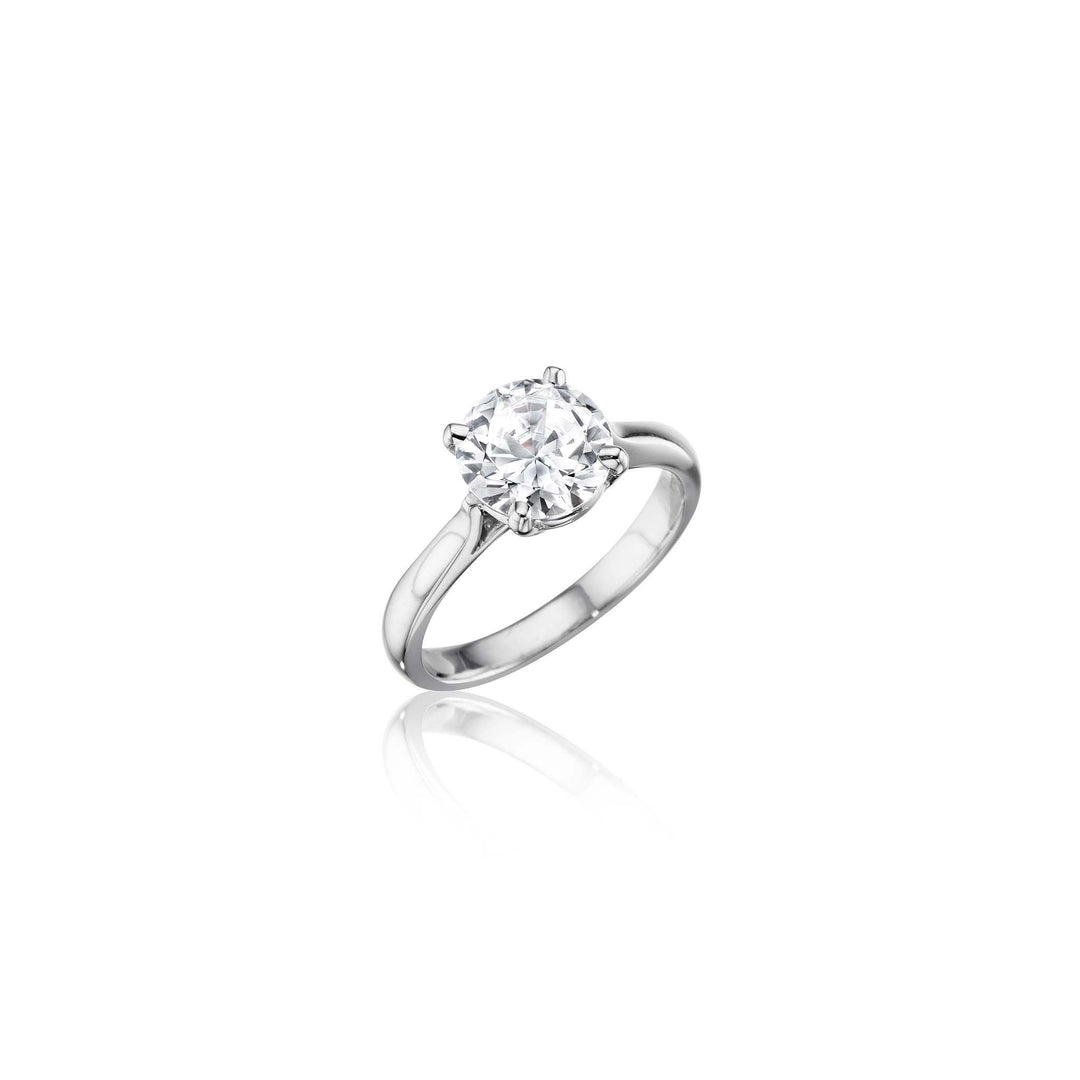 Madison Signature Solitaire Engagement Ring