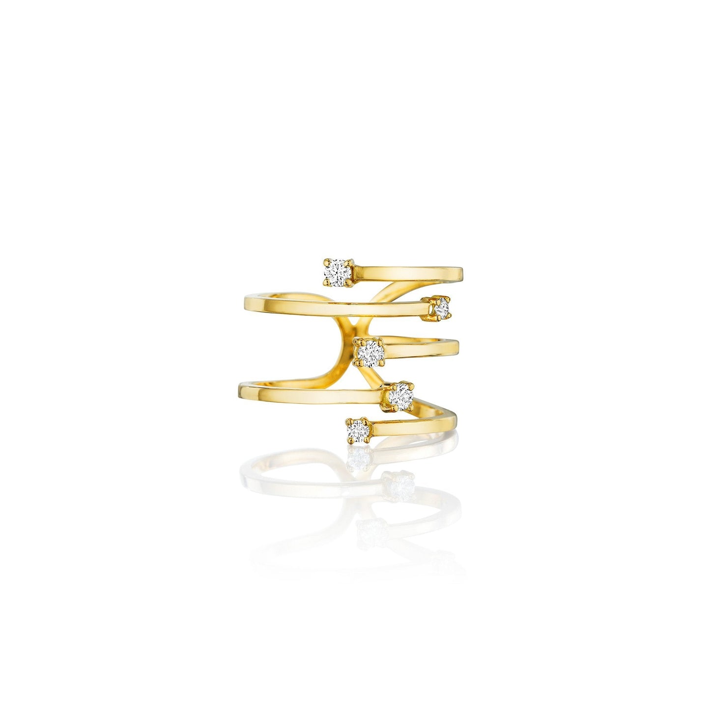 Mimi-So-Piece-Diamond-Stick-Ring_18k Yellow Gold