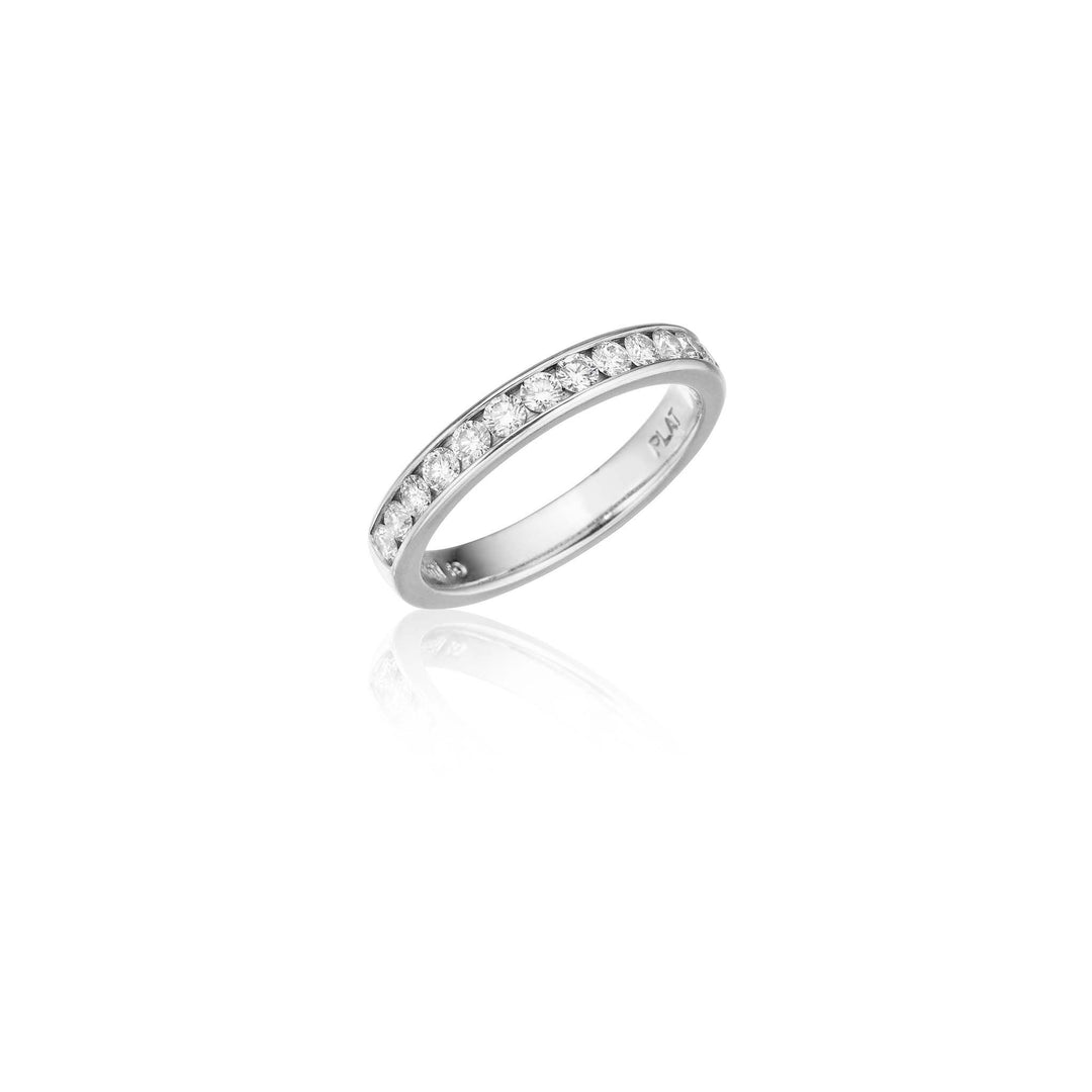 Canal Diamond Eternity Band