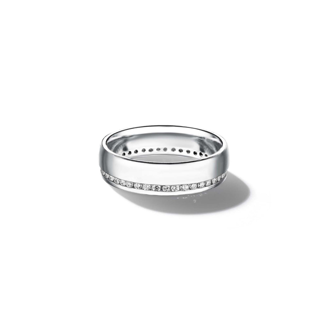 Men's Delancey Diamond Eternity Band_18k White Gold