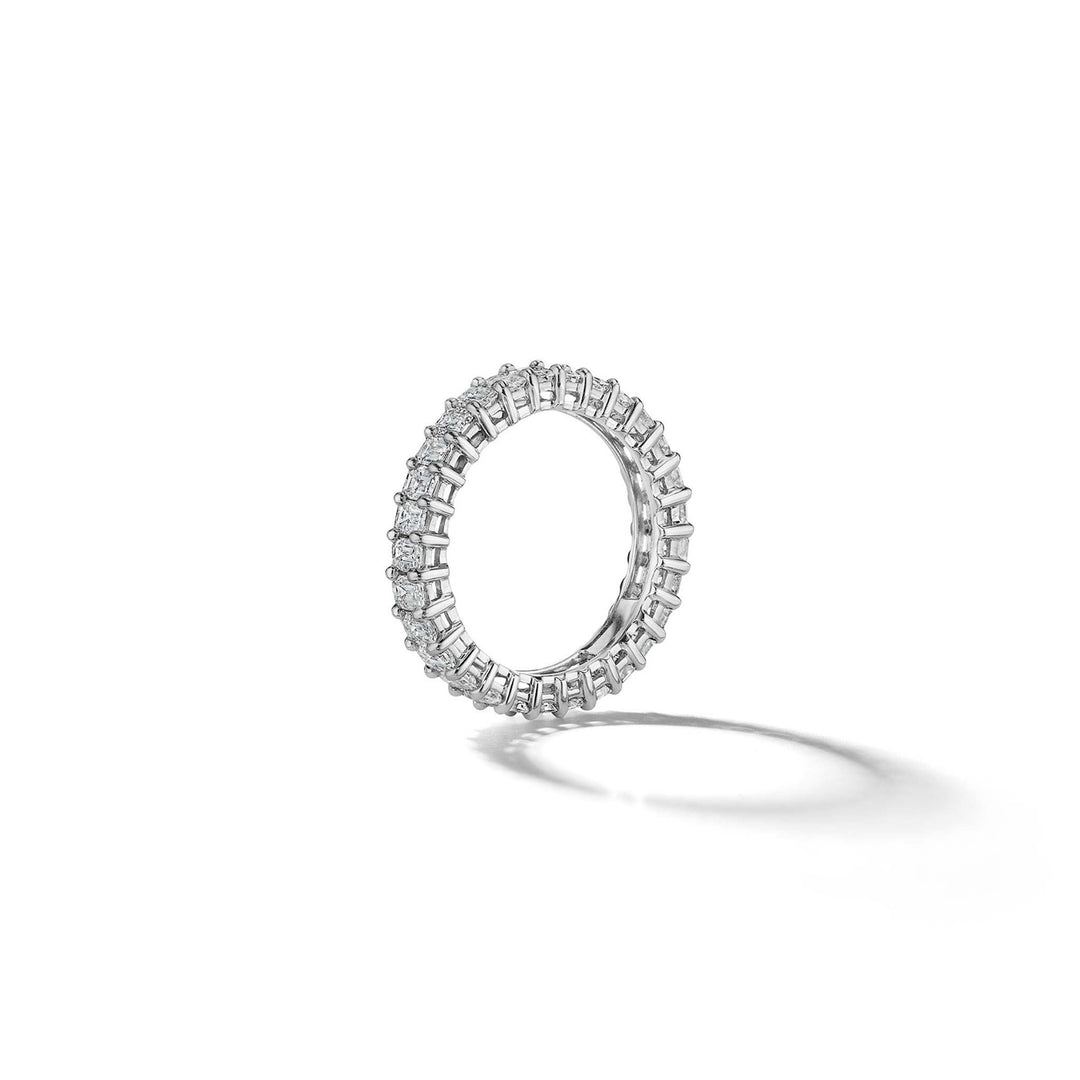 Emerald Cut Diamond Eternity Band