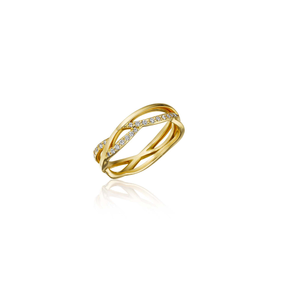 Hudson Wave Diamond Band