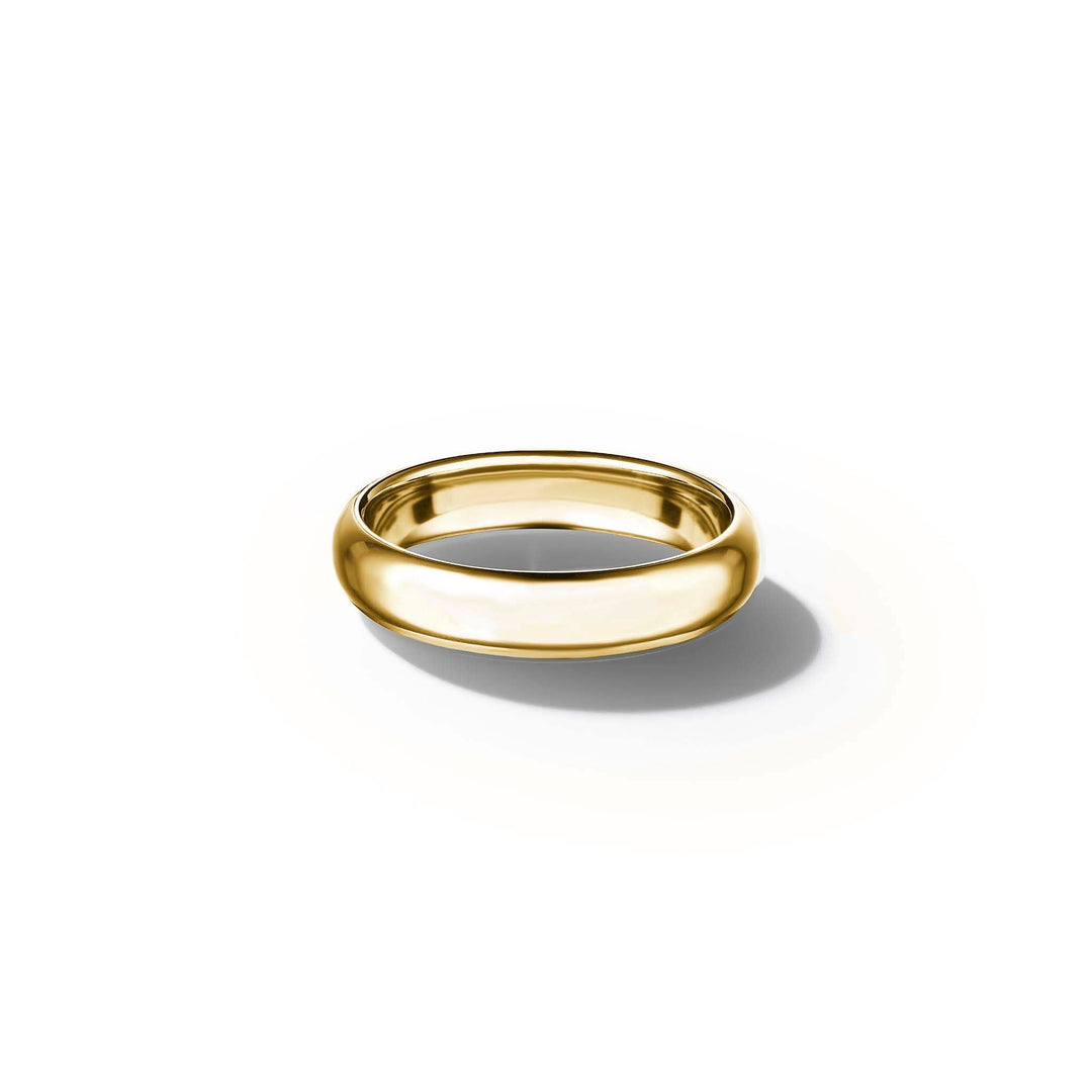 Men's Delancey Wedding Band_14k Yellow Gold