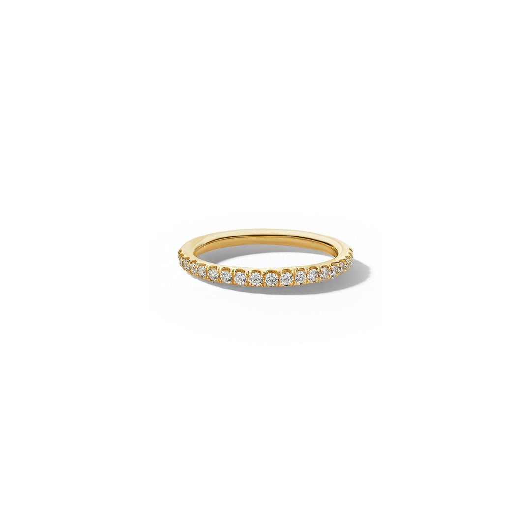 Mimi So Astor Pave Diamond Wedding Band_18k Yellow Gold