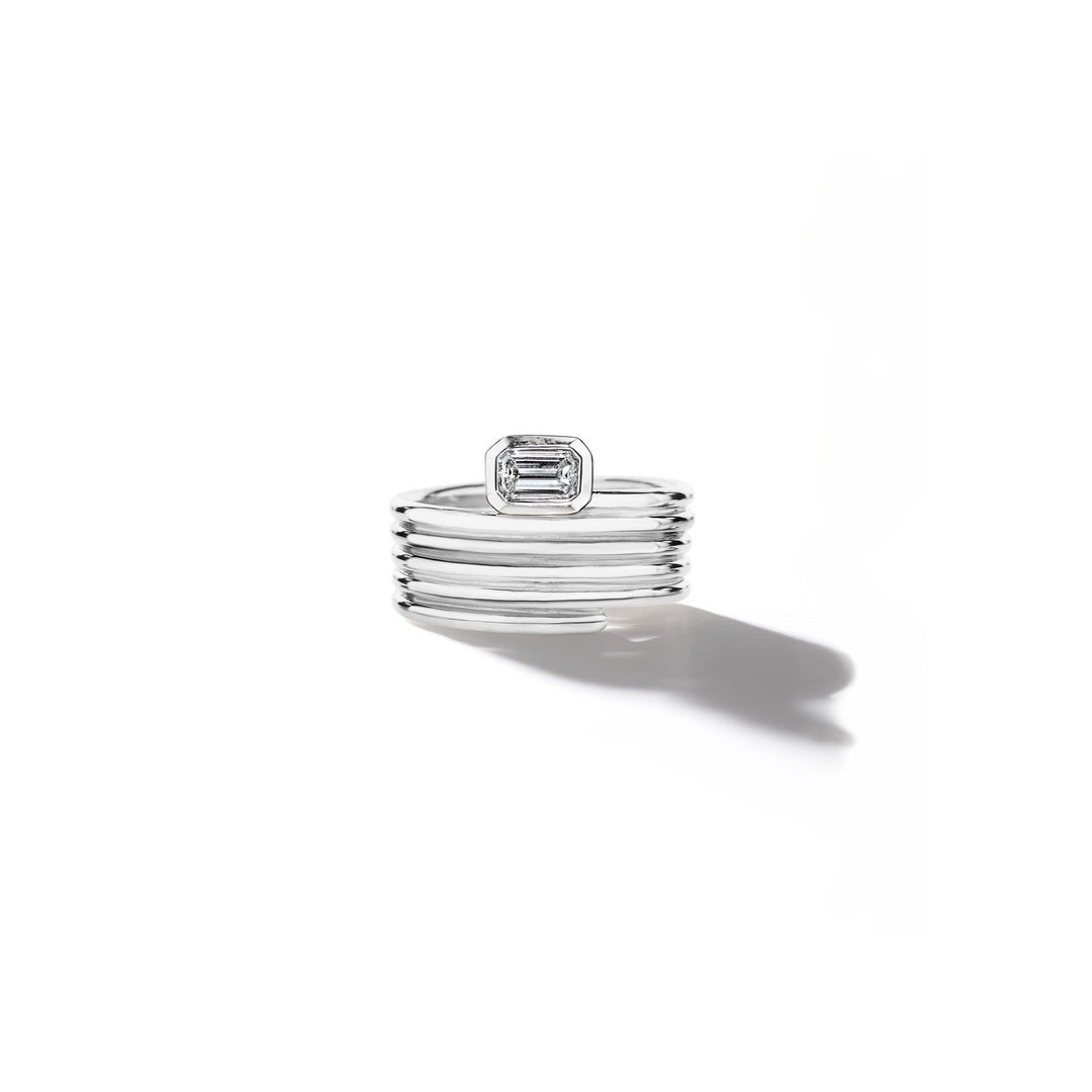 Mimi-So-Emerald-Cut-Bezel-Set-Diamond-Ring_18k White Gold