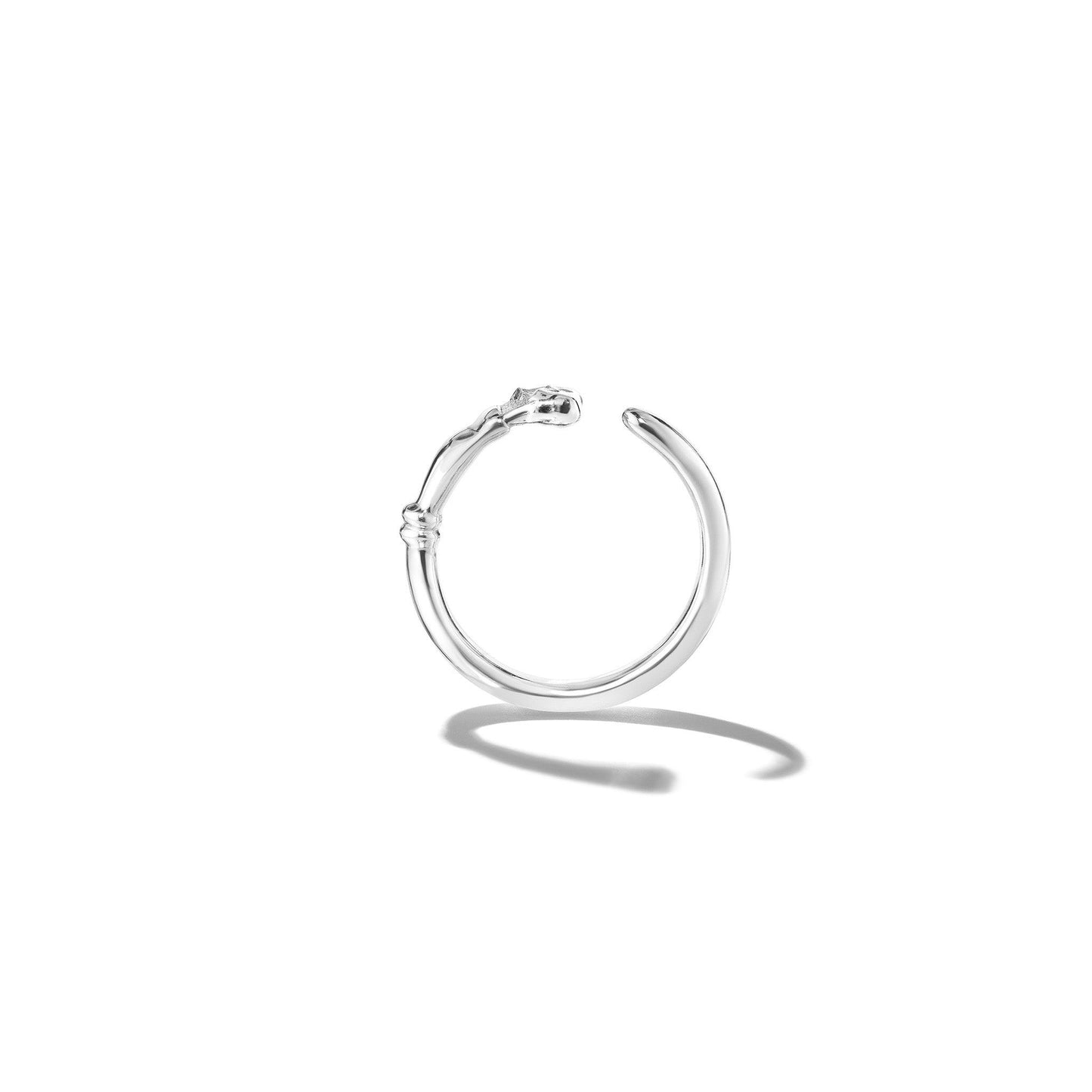 Parson Brush ring 18k White Gold