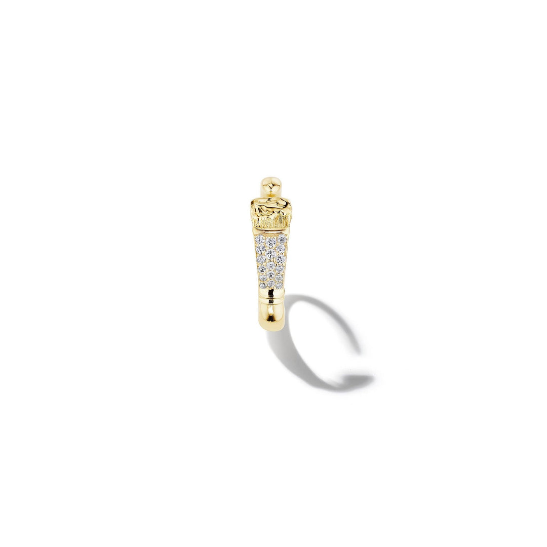 Parsons Brush Diamond Ring 18k Yellow Gold