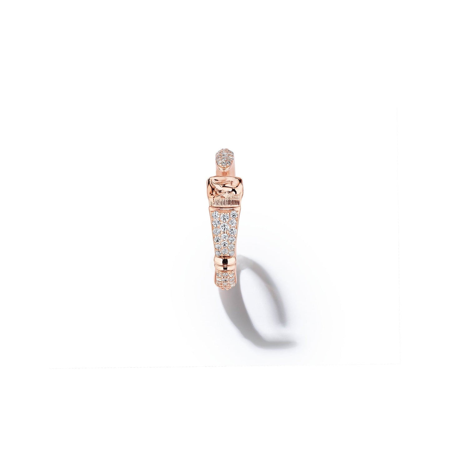 Parsons Brush Diamond Eternity Ring 18k Rose Gold