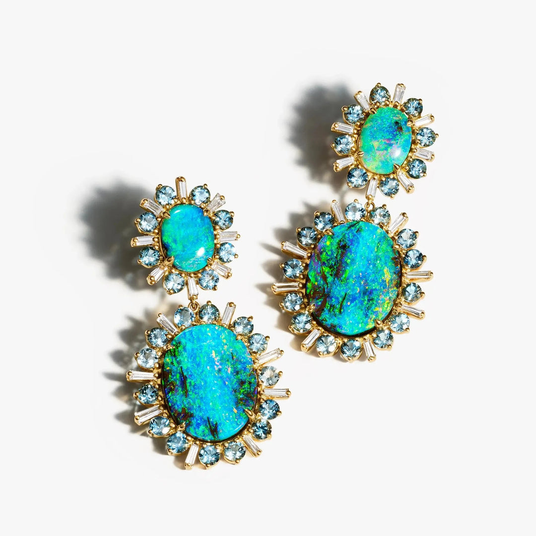 Mimi So ZoZo Collection Opal Earrings