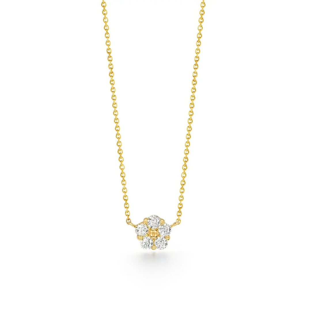Anzia Flower Diamond Necklace - Large Mimi So