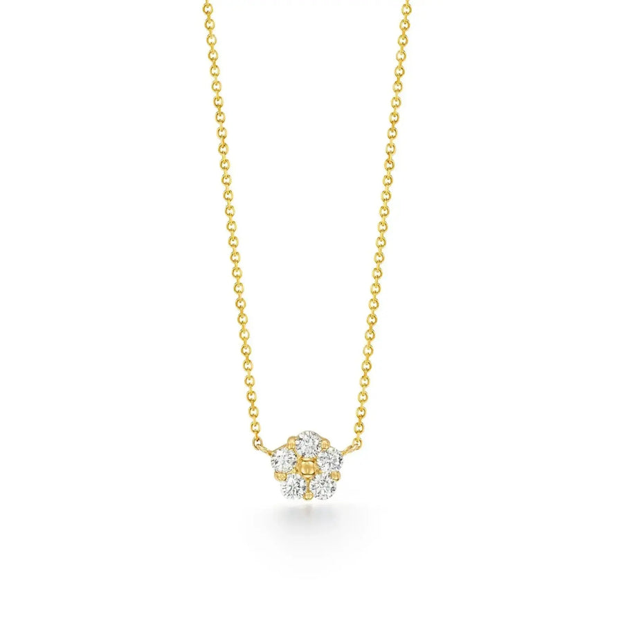 Anzia Flower Diamond Necklace - Large Mimi So