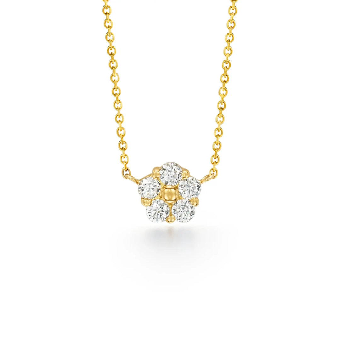 Anzia Flower Diamond Necklace - XL Mimi So