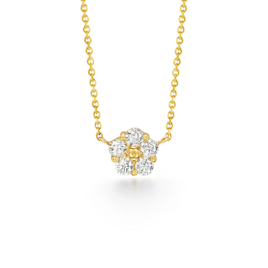 Anzia Flower Diamond Necklace - XL Mimi So
