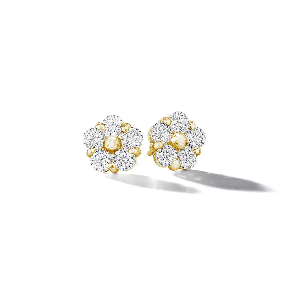 Anzia Flower Diamond Studs - XXL Mimi So