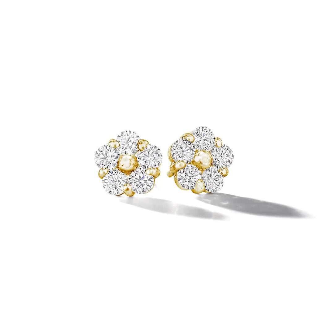 Anzia Flower Diamond Studs - XXL Mimi So