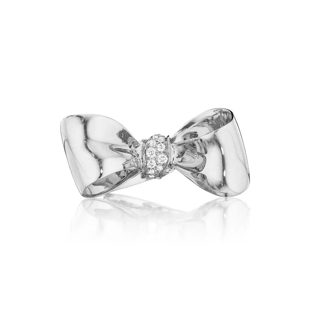 Bow Diamond Knot Ring - Mid Mimi So