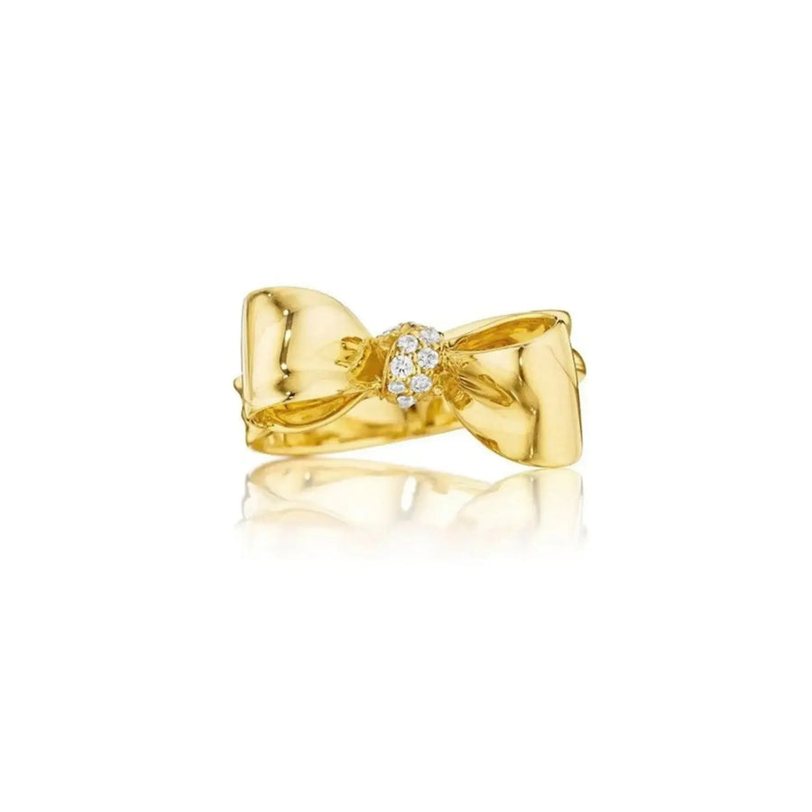 Bow Diamond Knot Ring – Petite Mimi So