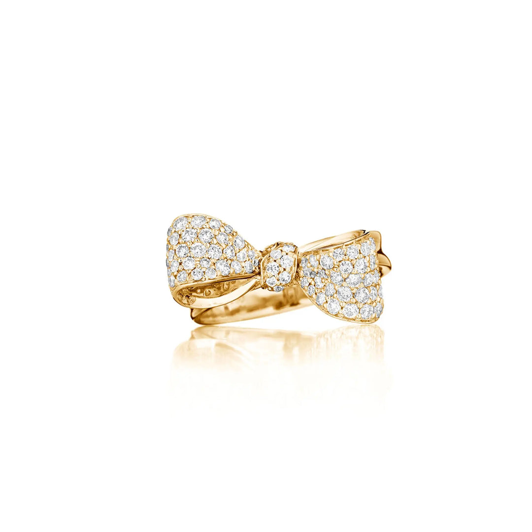 Bow Diamond Ring - Petite Mimi So