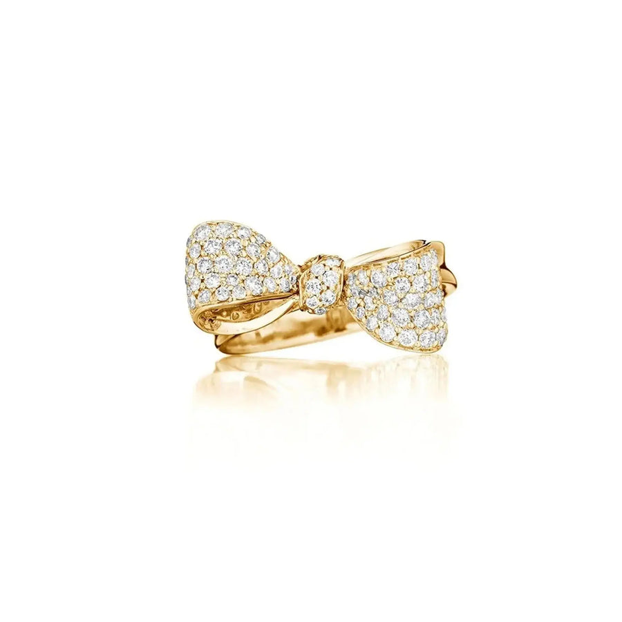 Bow Diamond Ring - Petite Mimi So