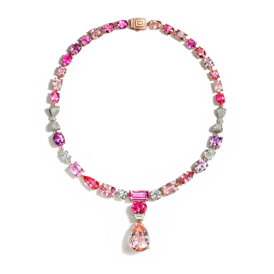 Cotton Candy Couture Necklace Mimi So