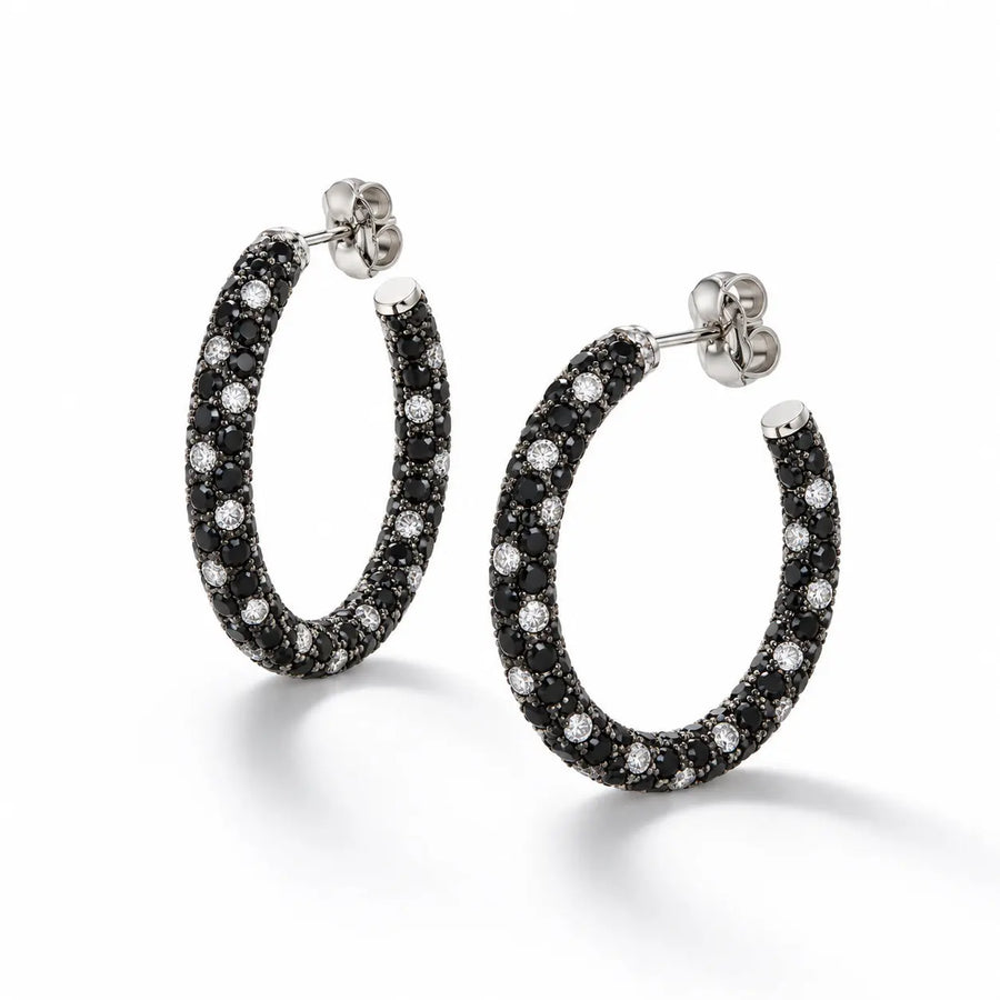 Couture Hoop Diamonds Earring Mimi So