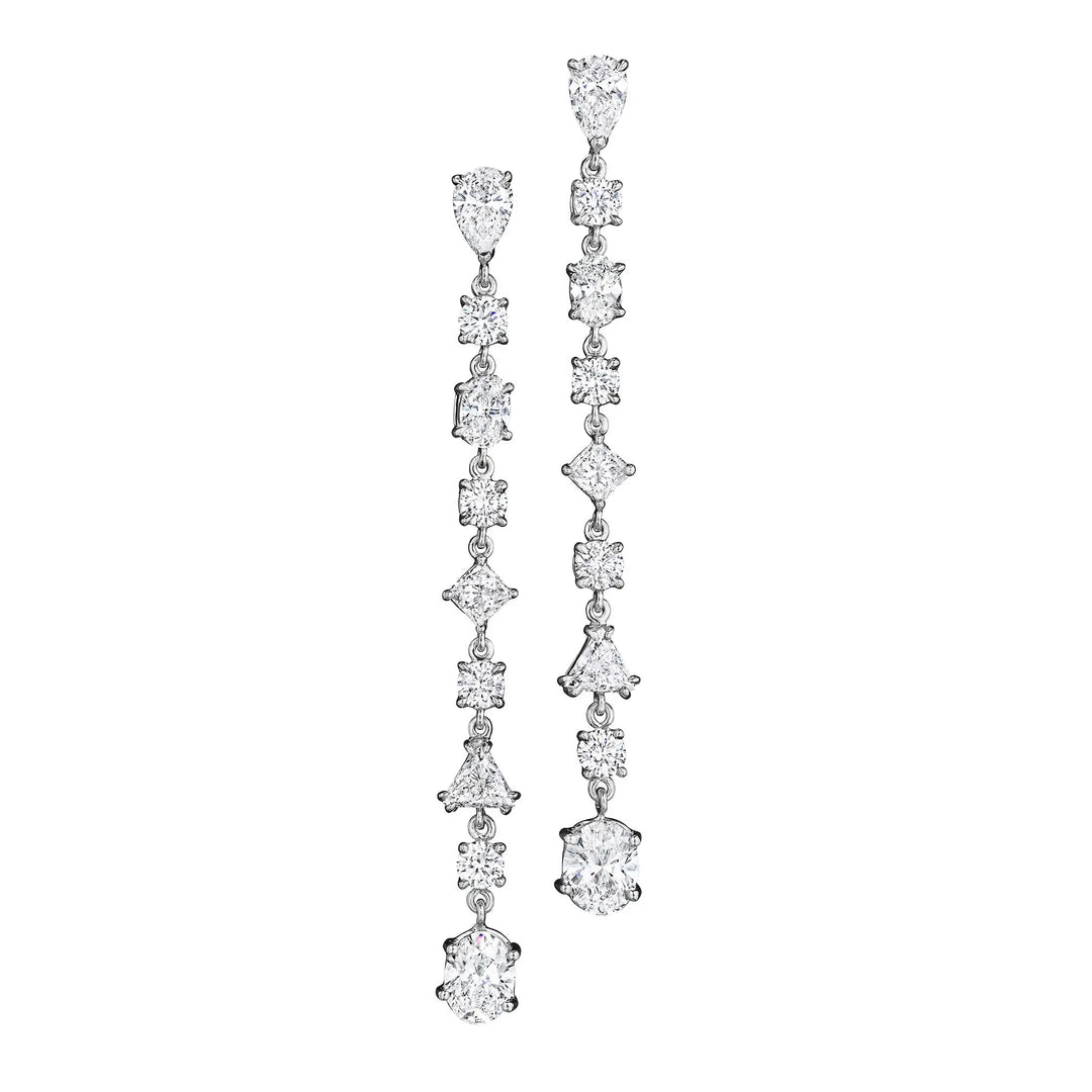 Diamond Multi-Shape Earrings Mimi So