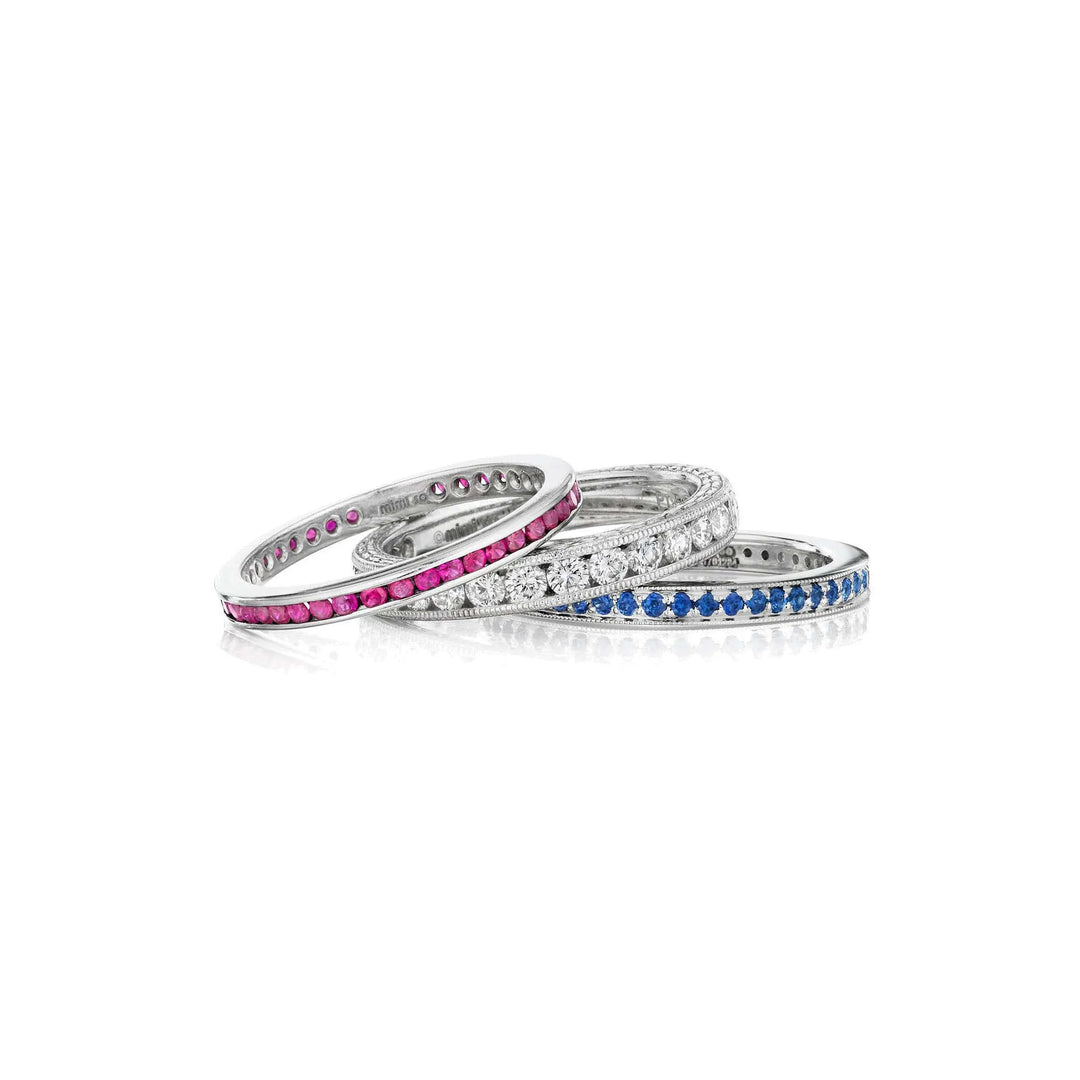 Essex 3D Diamond Eternity Band - Mimi So