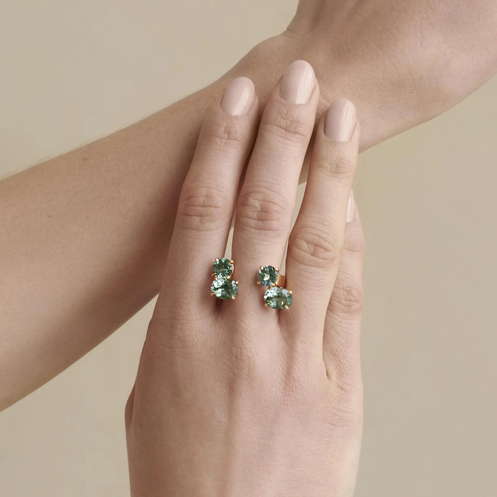 In-Between Green Tourmaline Ring Mimi So