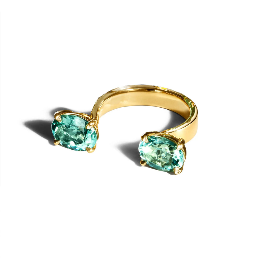 In-Between Green Tourmaline Ring Mimi So