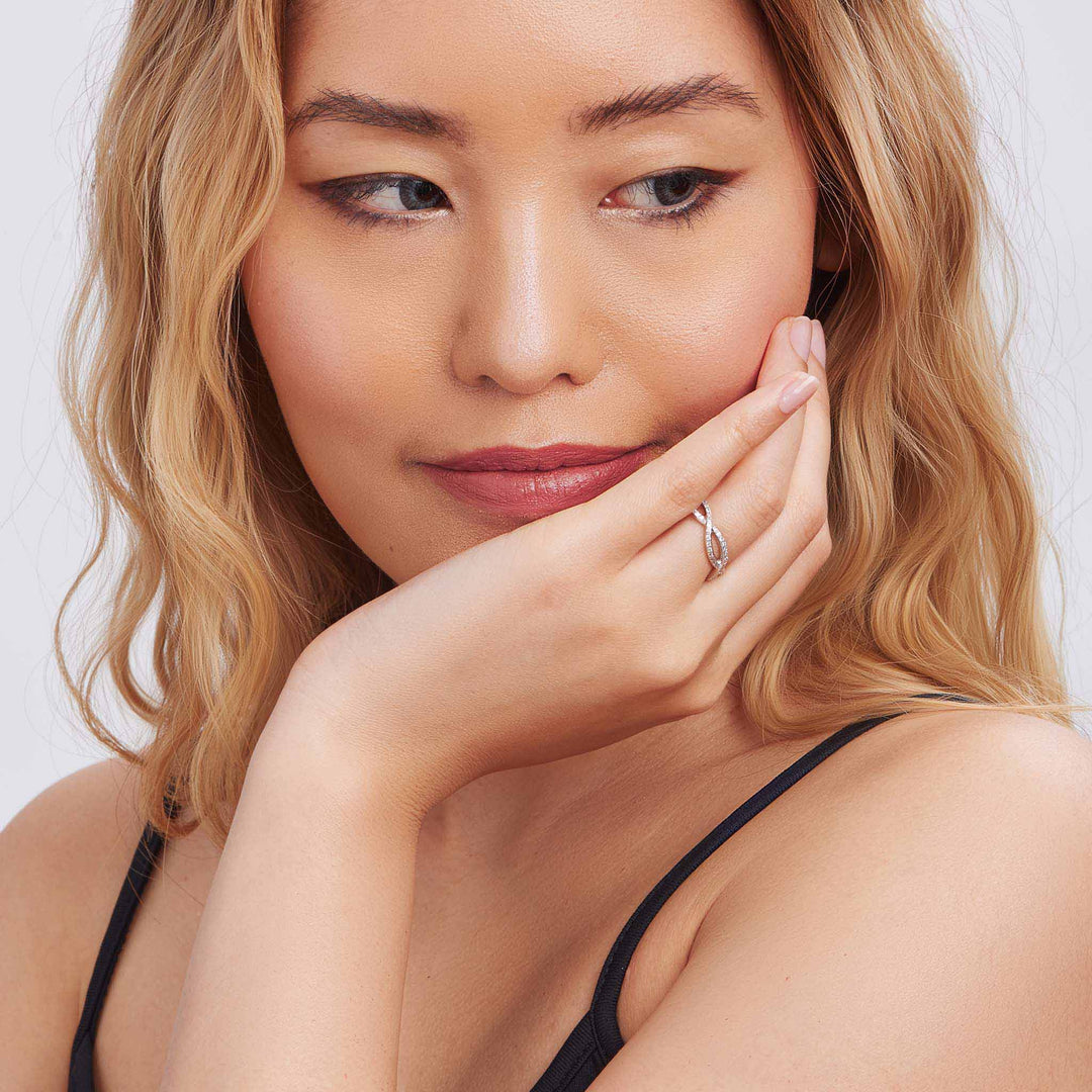 Infinity Diamond Eternity Band - Mimi So