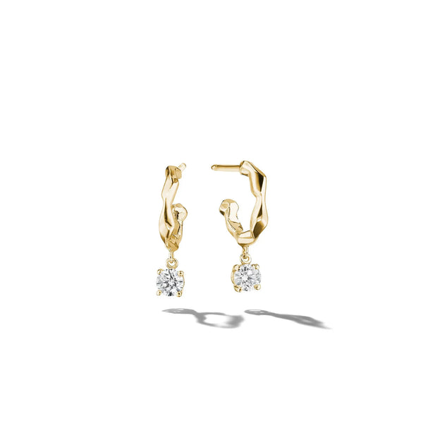 ◇MIDNIGHT MOMENT.◇ Revert mini earring gold MIDNIGHT MOMENT